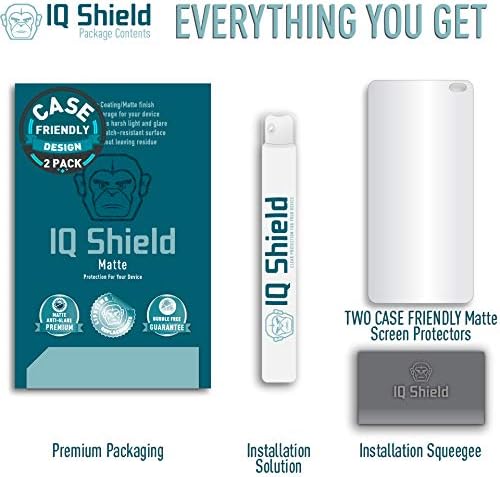 IQ Shield Mat Ekran Koruyucu Samsung Galaxy S10 Plus (6,4 inç) ile Uyumlu(Kasa Dostu, Sürüm 2) (2'li Paket)(Verizon