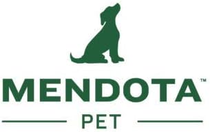 Mendota Pet Çift Örgü Yaka-Pirinç-Köpek Tasması-ABD'de Üretilmiştir-Kırmızı, 1 inç x 18 inç Standart