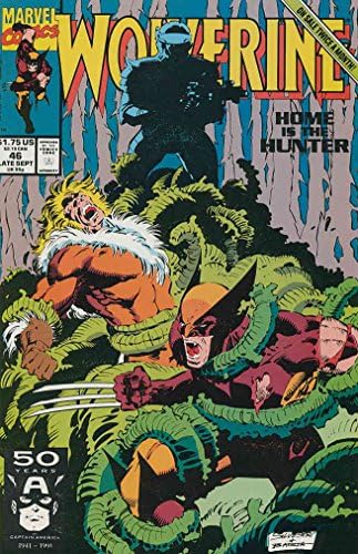 Wolverine 46 VF / NM; Marvel çizgi romanı / Sabretooth Marc Silvestri