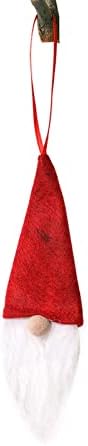 Pil Çelenk 6ft Dekor Seti Süsler Peluş 6 Noel Şapka Noel Paketi için Gnome Ağacı Peluş Santa Noel Süslemeleri Şömine