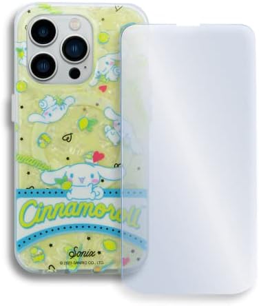 MagSafe iPhone 14 Pro Cinnamoroll Limon ve Tatlılar için Sonix x Sanrio Kılıf + Ekran Koruyucu