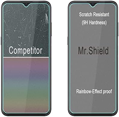 Mr. Shield [3'lü Paket] Nokia G11 Plus için Tasarlandı [Tam Kapak] [Temperli Cam] [9H Sertliğe Sahip Japonya Camı]