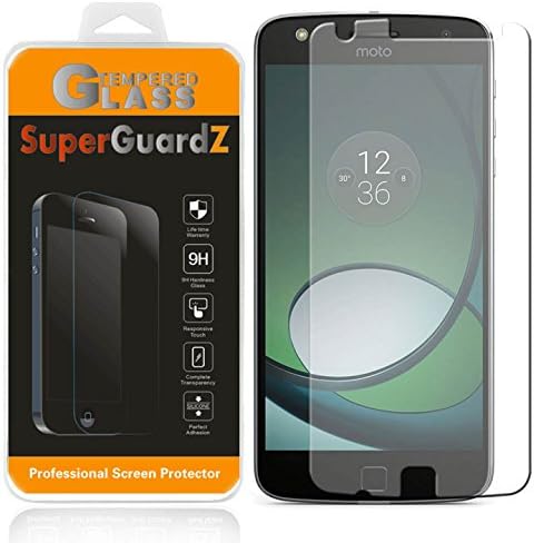 Motorola Moto Z Play Droid için / Motorola Moto Z Play-SuperGuardZ Temperli Cam Ekran Koruyucu [Ömür Boyu Değiştirme],