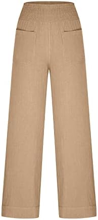 Bayan Baggy Sweatpant Moda Düz Renk Pamuk Keten Pantolon Artı Boyutu Gevşek Rahat Geniş Bacak Pantolon Pantolon Tulum