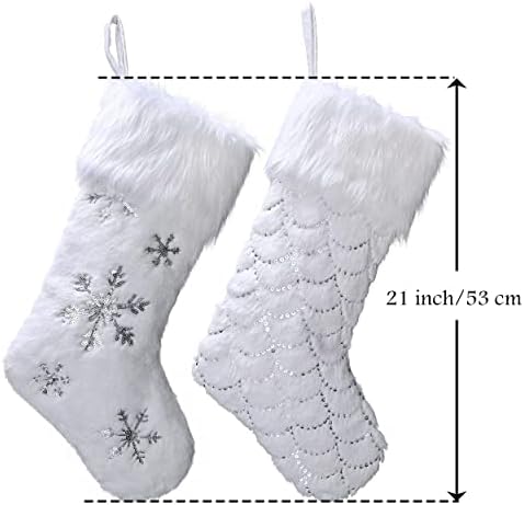 Noel Dekorasyon Değeri Paketi | 3 adet) / 24 inç Dondurulmuş Kış Gümüş Katiyen Noel Çelenk, 24ct Top Süsler, Açık