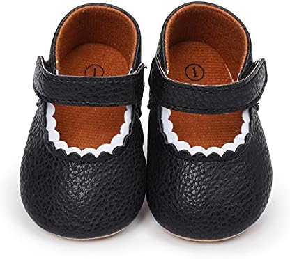 Toddler Yaz Bebek Prewalker Prenses Ayakkabı Çocuk Sandalet Kız Bebek Ayakkabıları Kız Jöle Sandalet Boyutu 10 (Siyah,