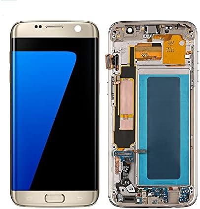 YUFON Cep Telefonu LCD Ekran Samsung Galaxy S7 Kenar G935F LCD dokunmatik Ekran ve sayısallaştırıcı için Uygundur
