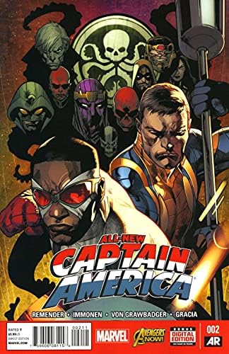 Yepyeni Kaptan Amerika 2 VF; Marvel çizgi romanı / Rick Remender Sam Wilson