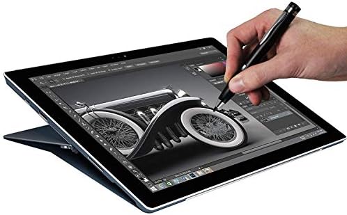 Broonel Siyah İnce Nokta Dijital aktif iğneli kalem ile Uyumlu ASUS ZenBook 13 UX331FN | UX333FA | UX334FL 13.3 İnç